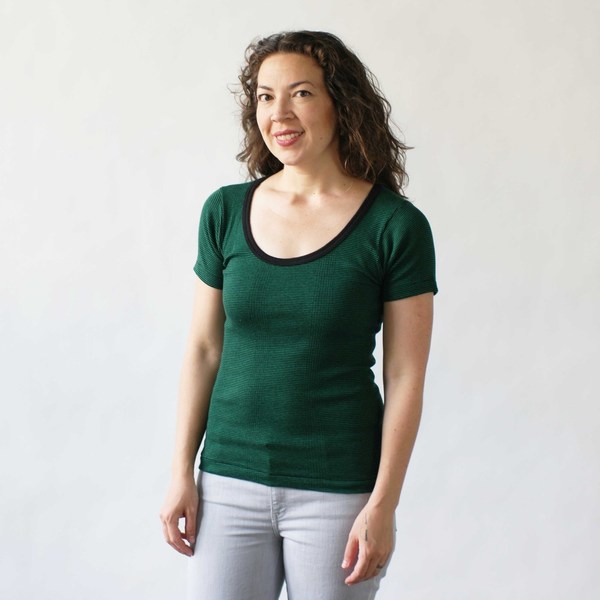 Curator Maisie Tee in Navy Stripe Curator Maisie Tee in Navy Stripe