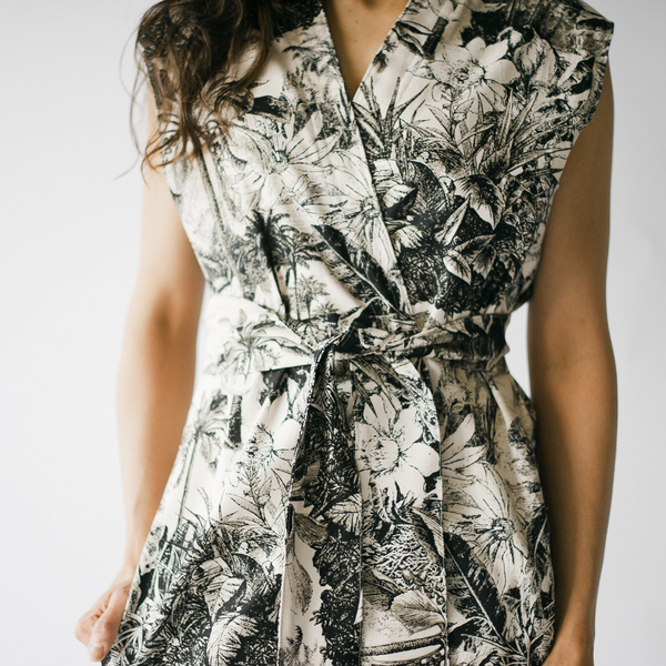 Hackwith Design House Tilly Vest - Floral Print Hackwith Design House Tilly Vest - Floral Print