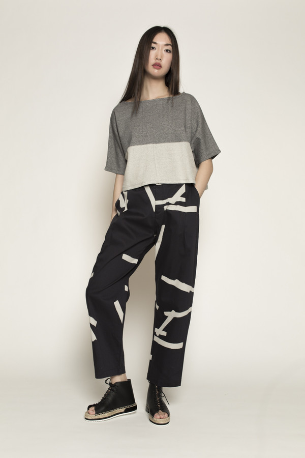 MARY MEYER Warm Up Top in Dark Grey MARY MEYER Warm Up Top in Dark Grey