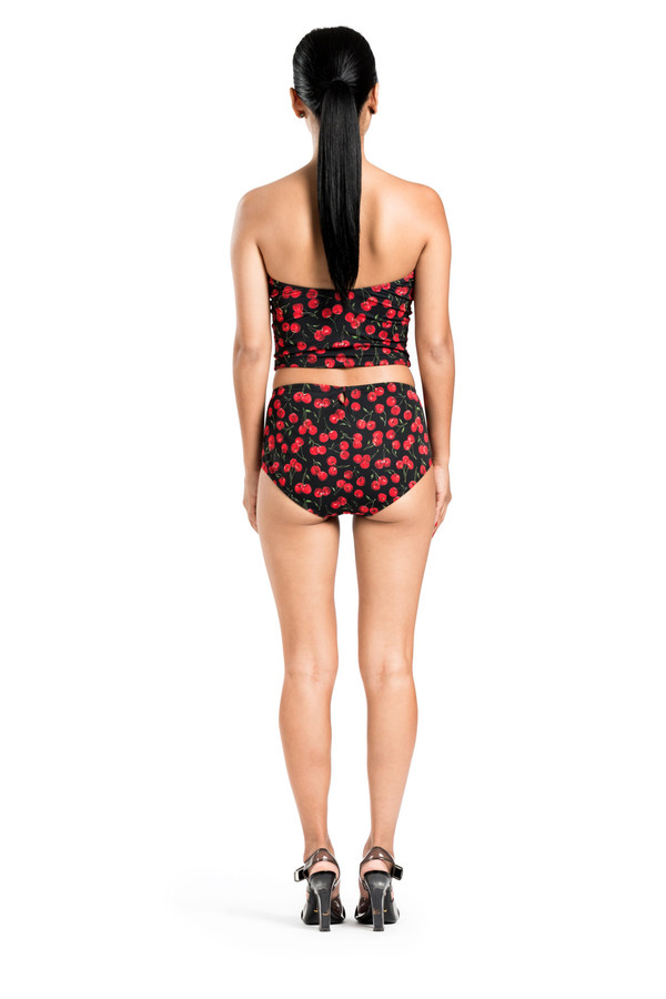 BETH RICHARDS Gia Top - Black Cherry TUBE SWIM TOP BETH RICHARDS Gia Top - Black Cherry TUBE SWIM TOP
