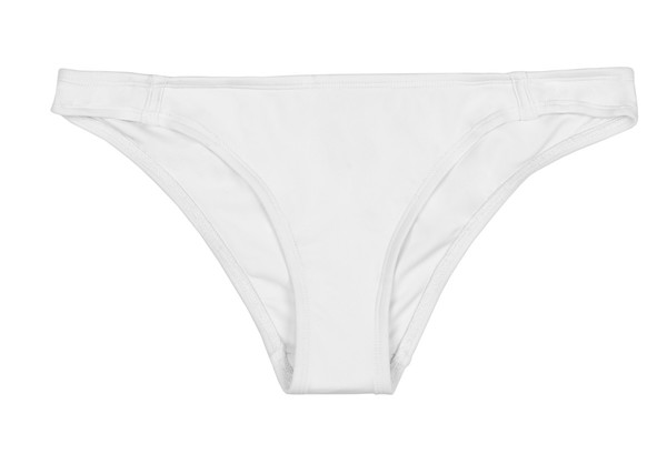 BETH RICHARDS T.H.P. Barely Bottom - White SKIMPY LOW RISE BOTTOM BETH RICHARDS T.H.P. Barely Bottom - White SKIMPY LOW RISE BOTTOM