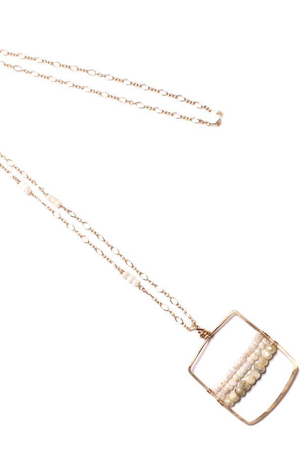 Silverite Square Necklace Silverite Square Necklace