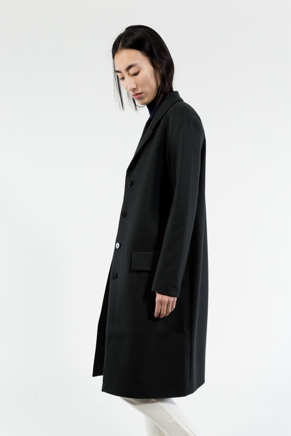 Norse Projects Aud Clean Wool Coat Norse Projects Aud Clean Wool Coat