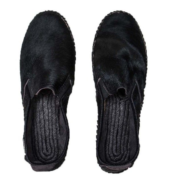 Prism Espadrilles Black Pony Hair Prism Espadrilles Black Pony Hair