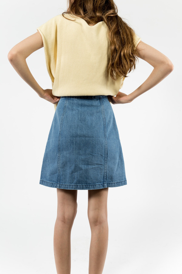 etre cecile Button Thru A Line Skirt etre cecile Button Thru A Line Skirt