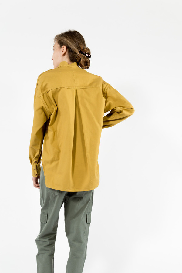 Eckhaus Latta Canvas Button Down Eckhaus Latta Canvas Button Down