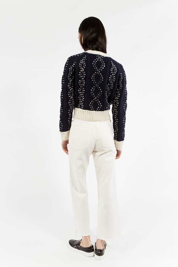 You Must Create Cropped Cable Knit You Must Create Cropped Cable Knit