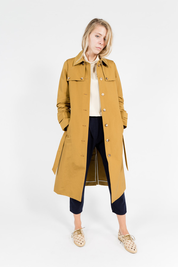Trademark Faux Fur Trench Trademark Faux Fur Trench