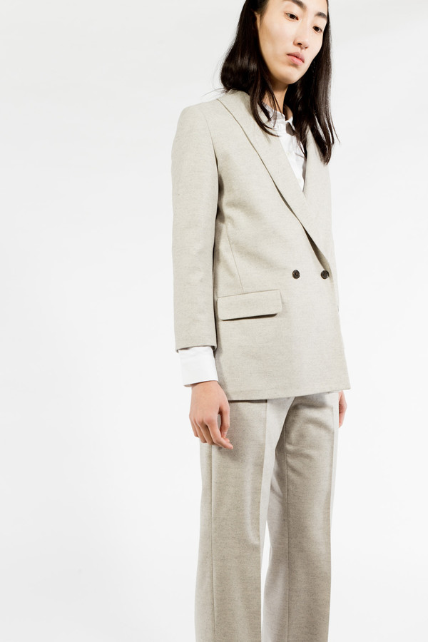 Maison Kitsune Flannel Blazer Maison Kitsune Flannel Blazer