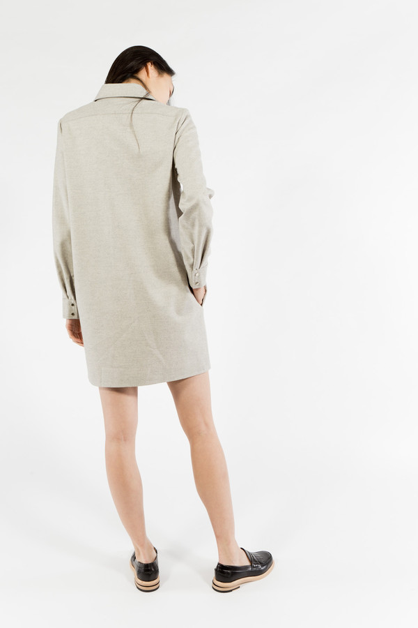 Maison Kitsune Flannel Dress Maison Kitsune Flannel Dress