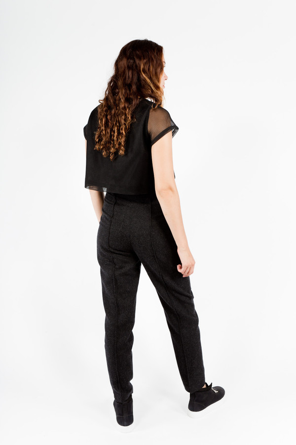 7115 by Szeki High Waisted Wool Trouser 7115 by Szeki High Waisted Wool Trouser