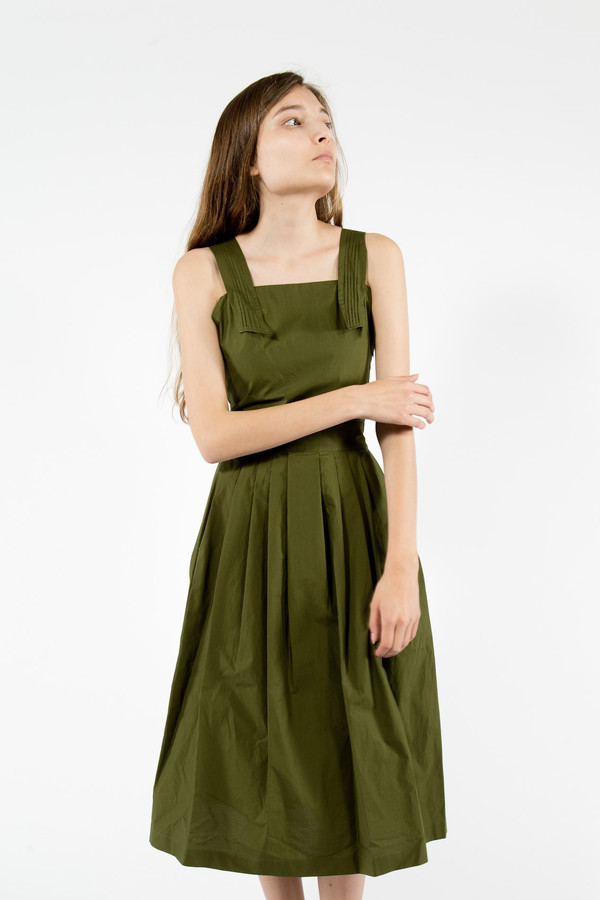 Maison Kitsune Iris Long Dress Maison Kitsune Iris Long Dress