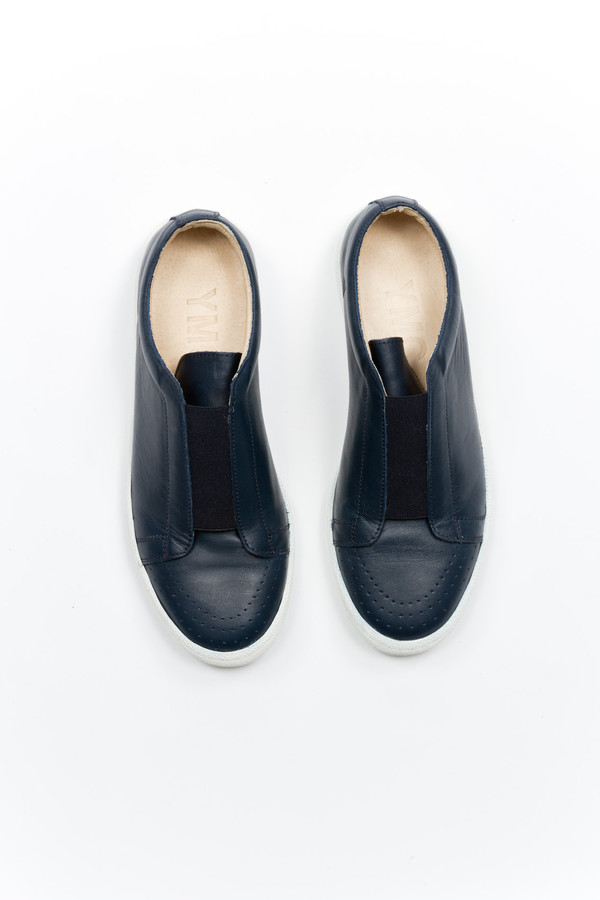 You Must Create Leather Elastic Slip On You Must Create Leather Elastic Slip On