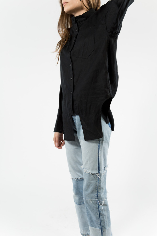 Eckhaus Latta Linen Button Down Eckhaus Latta Linen Button Down