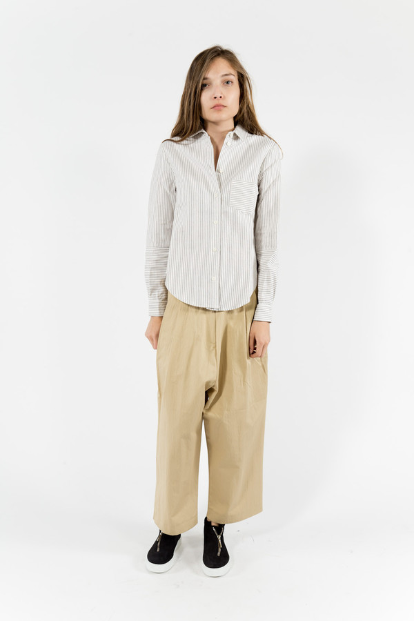 You Must Create Linen Stripe Shirt You Must Create Linen Stripe Shirt
