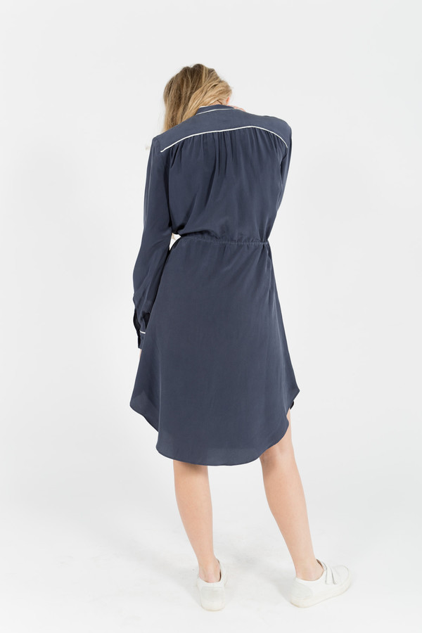 You Must Create Piped Silk Dress You Must Create Piped Silk Dress