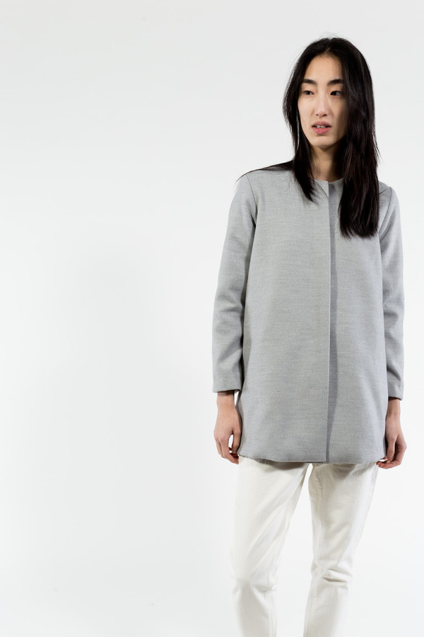 KAAREM Round Neck Jacket KAAREM Round Neck Jacket