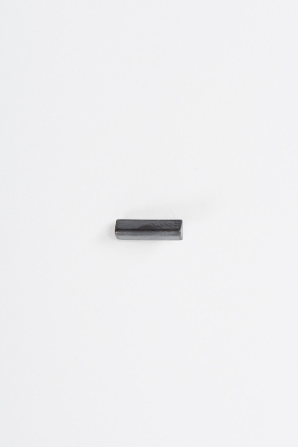 Another Feather Single Esker Stud Black Another Feather Single Esker Stud Black