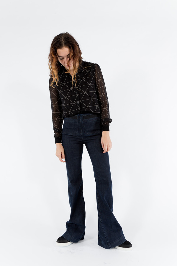 Le Mont St. Michel Triangle Blouse Le Mont St. Michel Triangle Blouse