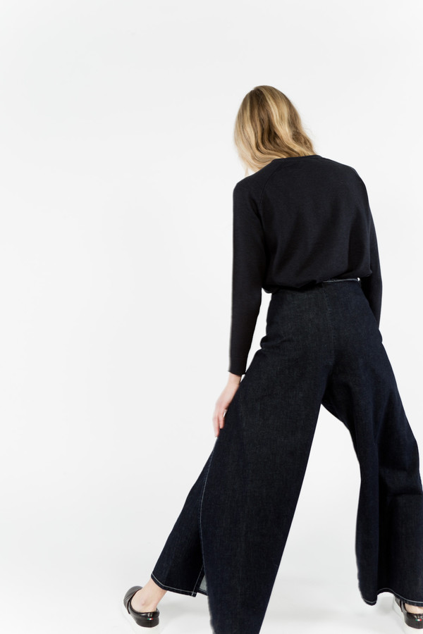 Shaina Mote Tulia Pant Denim Shaina Mote Tulia Pant Denim