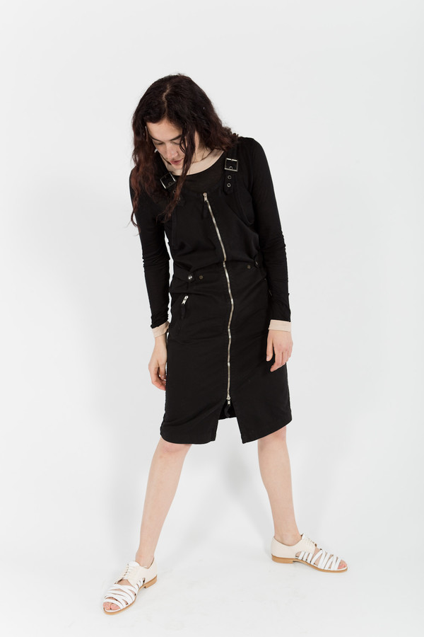 You Must Create Zip Pinafore Dress You Must Create Zip Pinafore Dress