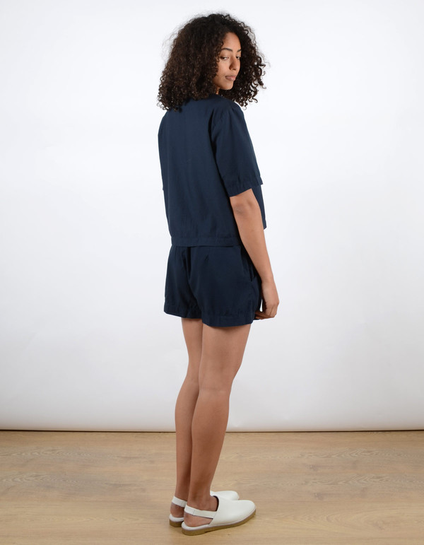 Ali Golden V-Neck Top Navy Ali Golden V-Neck Top Navy