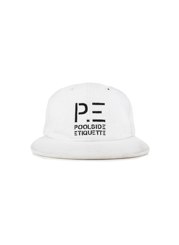 Barney Cools P.E. Stringback Cap White Barney Cools P.E. Stringback Cap White