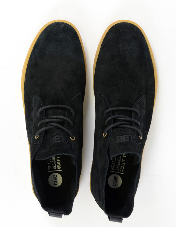 Clae Men's Strayhorn Unlined Black Gum Clae Men's Strayhorn Unlined Black Gum