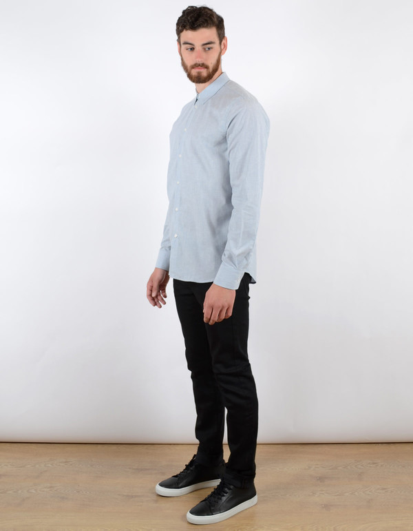 Filippa K Paul Shirt Light Blue Melange Filippa K Paul Shirt Light Blue Melange