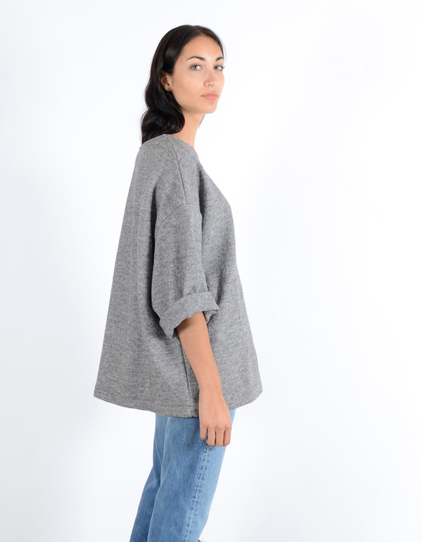 First Rite Box Sweater Grey First Rite Box Sweater Grey