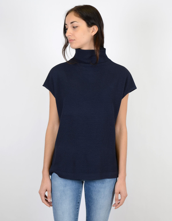 Ganni Thompson Blouse Total Eclipse Ganni Thompson Blouse Total Eclipse