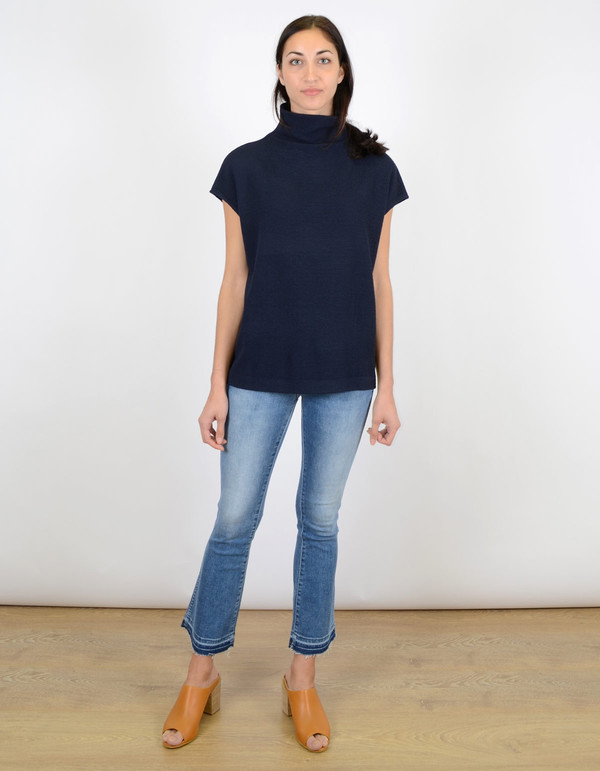 Ganni Thompson Blouse Total Eclipse Ganni Thompson Blouse Total Eclipse