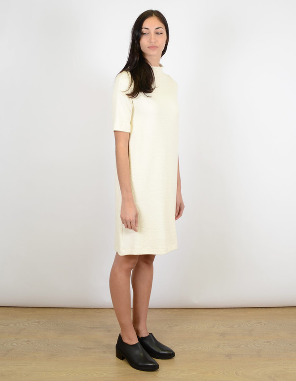 Ganni Thompson Dress Vanilla Ice Ganni Thompson Dress Vanilla Ice