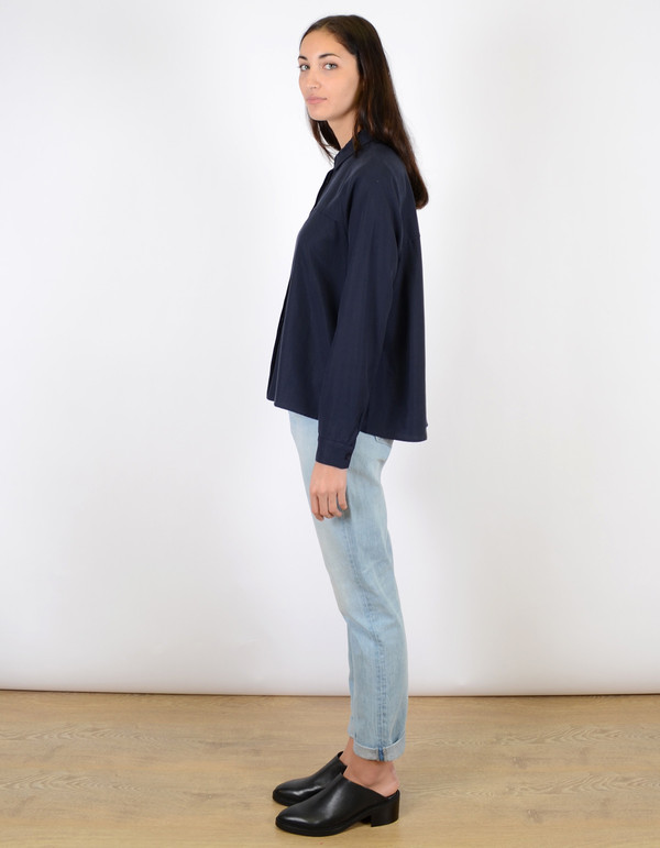 Just Female Triba Shirt Blue Nights Just Female Triba Shirt Blue Nights