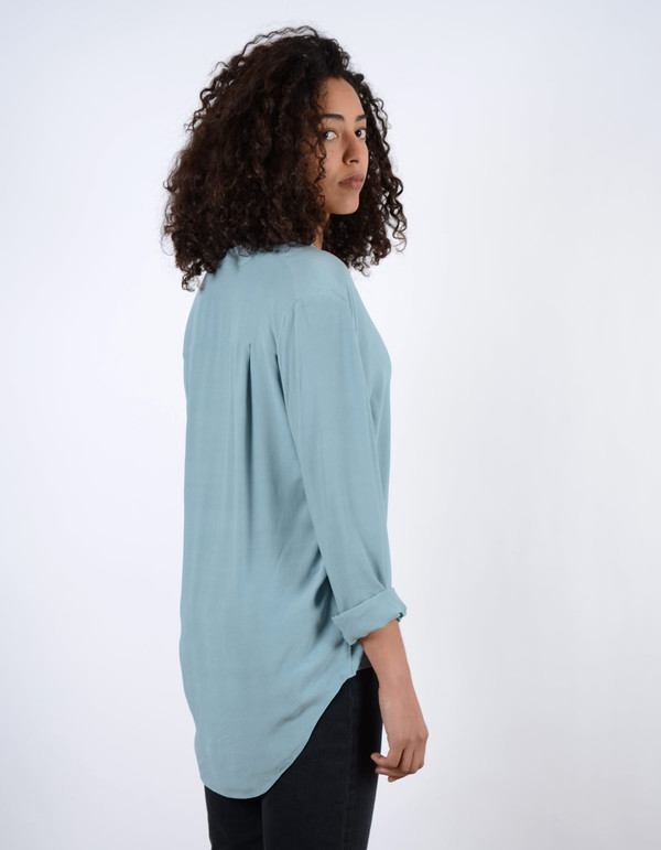 Just Female Trine Shirt Smoke Blue Just Female Trine Shirt Smoke Blue