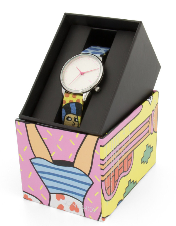 Komono x Andy Rementer Estelle Watch Her Komono x Andy Rementer Estelle Watch Her
