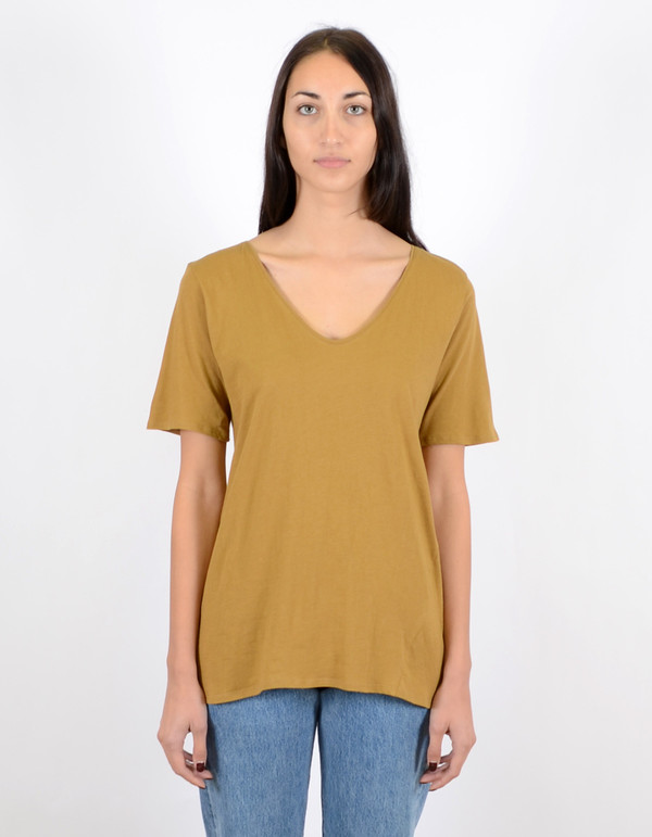 Kowtow Building Block V Tee Gold Kowtow Building Block V Tee Gold