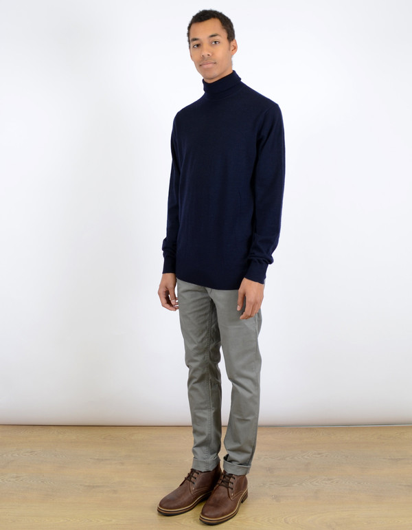 Men's Minimum Fagan Turtleneck Navy Men's Minimum Fagan Turtleneck Navy