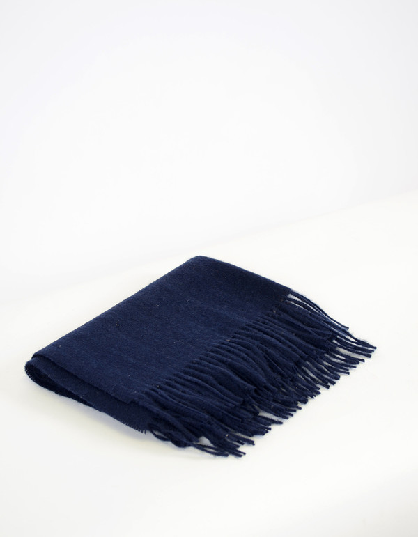 Minimum Gry Wool Scarf Winter Blue Minimum Gry Wool Scarf Winter Blue