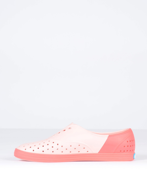 Native Shoes Native Jericho Block Pucci Pink with Snapper Red Native Shoes Native Jericho Block Pucci Pink with Snapper Red