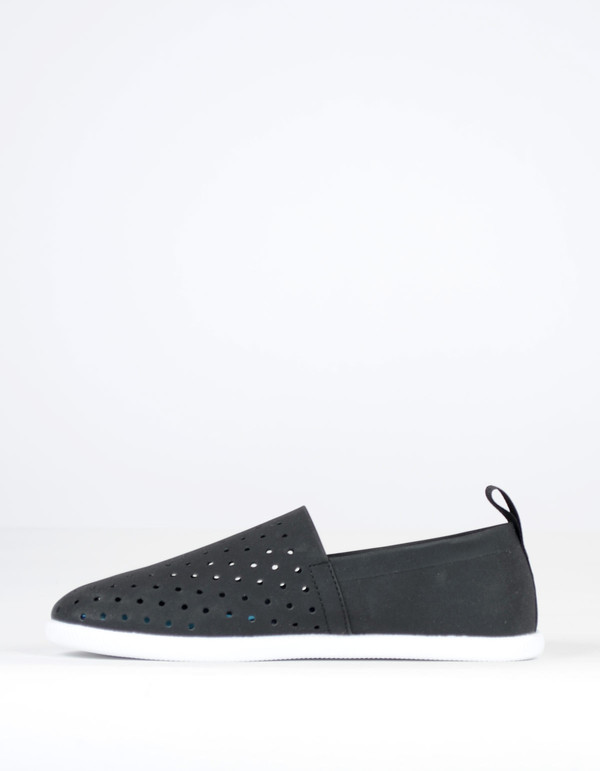 Native Shoes Native Venice Jiffy Black with Shell White Native Shoes Native Venice Jiffy Black with Shell White