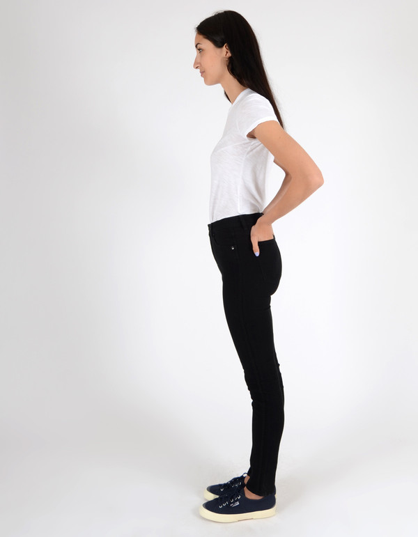 Neuw Marilyn High Rise Skinny Jean Black Raw Neuw Marilyn High Rise Skinny Jean Black Raw