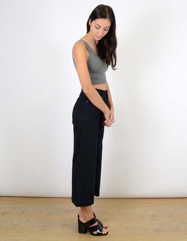 Neuw Paris Crop Jean Deep Blue Neuw Paris Crop Jean Deep Blue