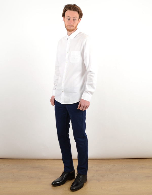 Men's No Nationality Sean Shirt White Men's No Nationality Sean Shirt White