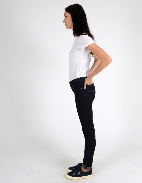 Nudie Skinny Lin Organic Dry Steel Nudie Skinny Lin Organic Dry Steel