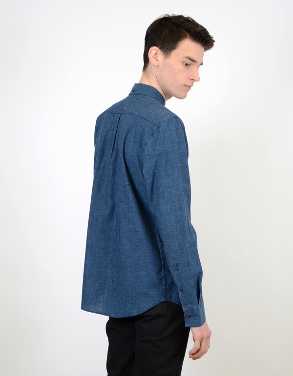 Nudie Stanley Shirt Deep Blue Nudie Stanley Shirt Deep Blue