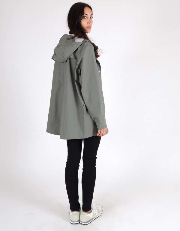 Rains Jacket Women's Grey Rains Jacket Women's Grey
