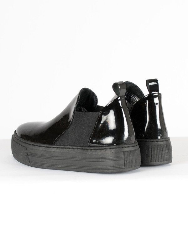 Selected Femme Vigga Patent Platform Black Selected Femme Vigga Patent Platform Black