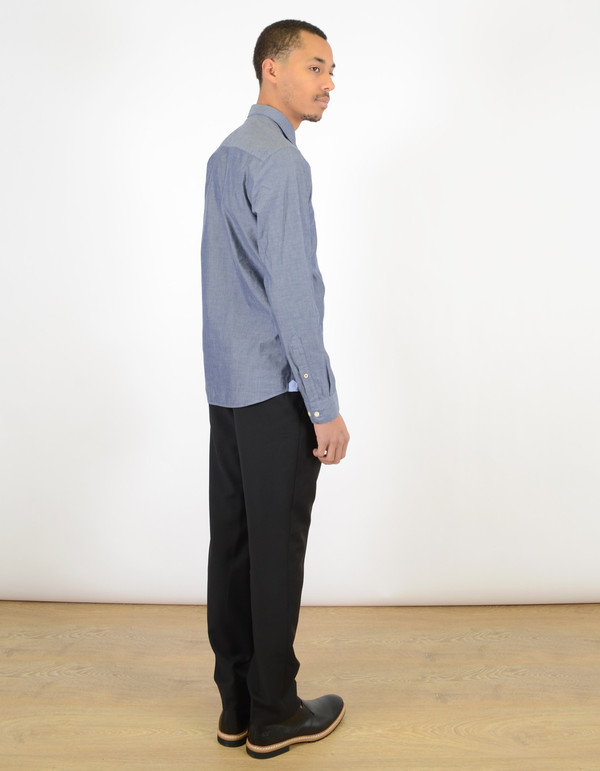 Men's Selected Homme Sandro Shirt Dark Blue Men's Selected Homme Sandro Shirt Dark Blue