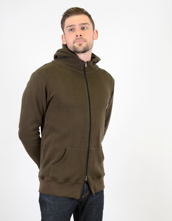 Men's Still Life CPH Zip Hoody Olive Men's Still Life CPH Zip Hoody Olive